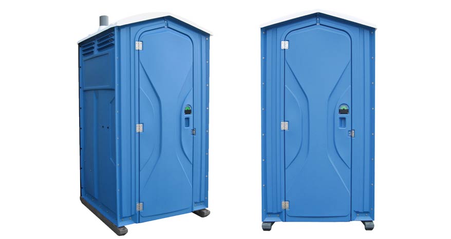Long-term porta potty units on site in Cranford, New Jersey